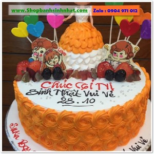 Bánh Sinh Nhật Công Chúa - BQ505